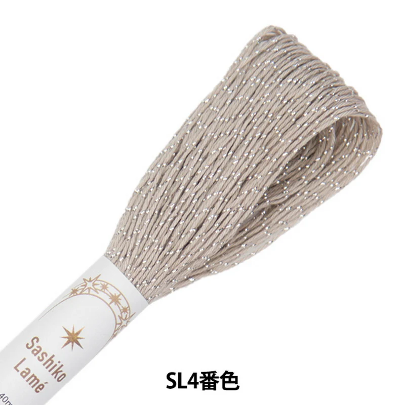 Sashiko Thread - Olympus Cotton Lamé 40m - Image 5