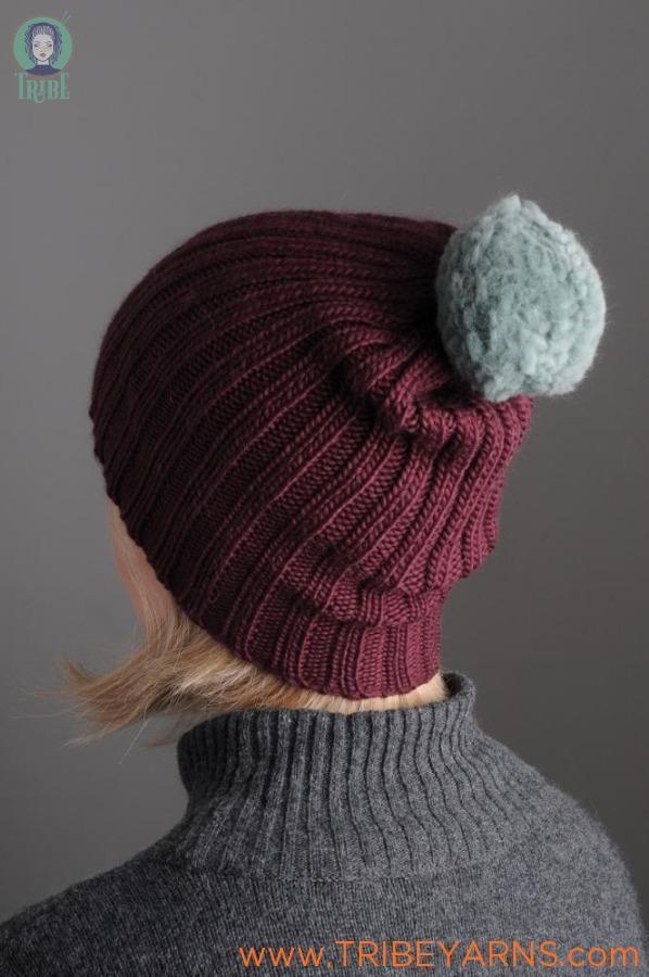 Simple Rib Hat Pattern - Image 2
