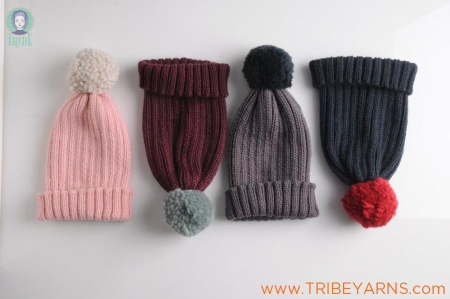 Simple Rib Hat Pattern - Image 3