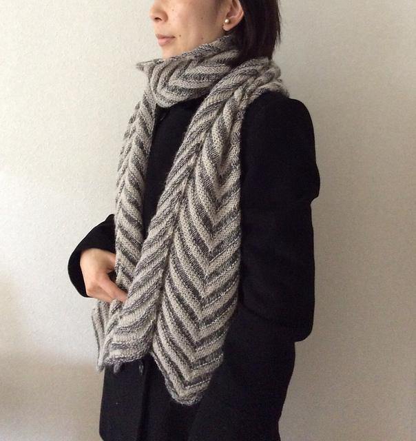 Sky Tree Scarf Pattern - Image 3