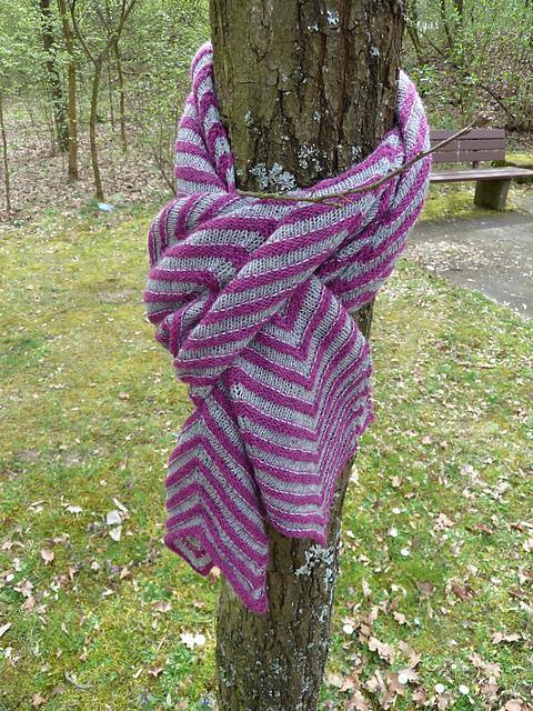 Sky Tree Scarf Pattern - Image 4