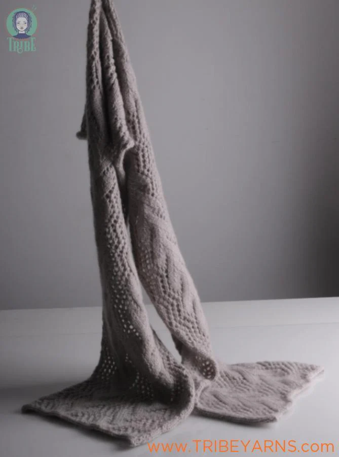 Snuggly Lace Scarf Pattern