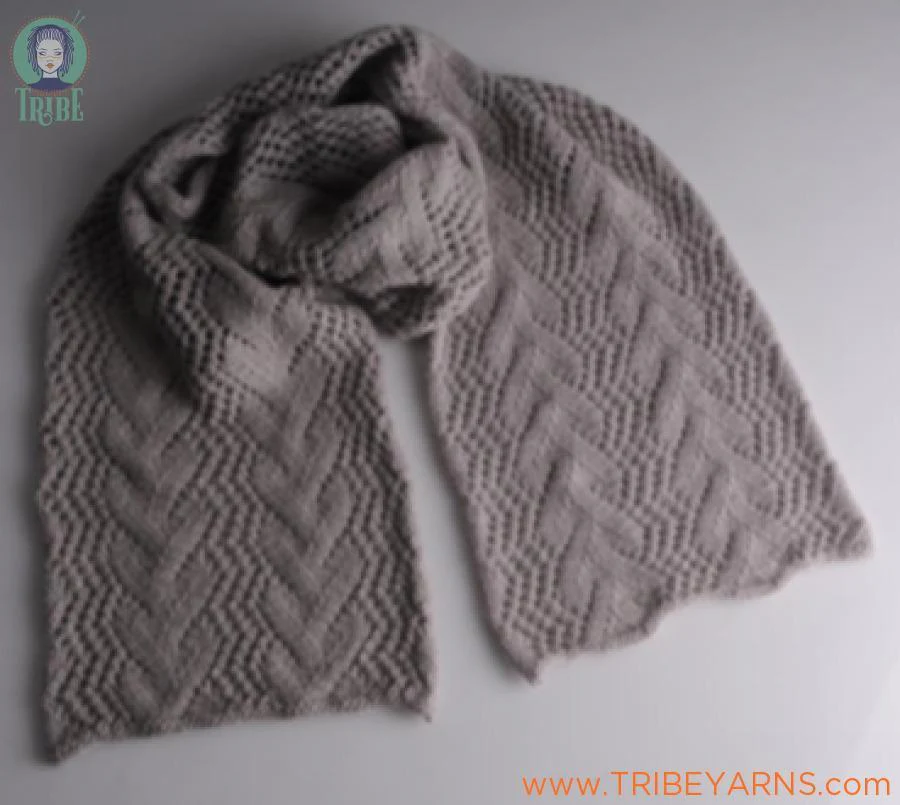 Snuggly Lace Scarf Pattern - Image 2