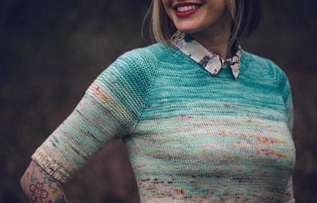 So Faded Sweater Pattern by Andrea Mowry