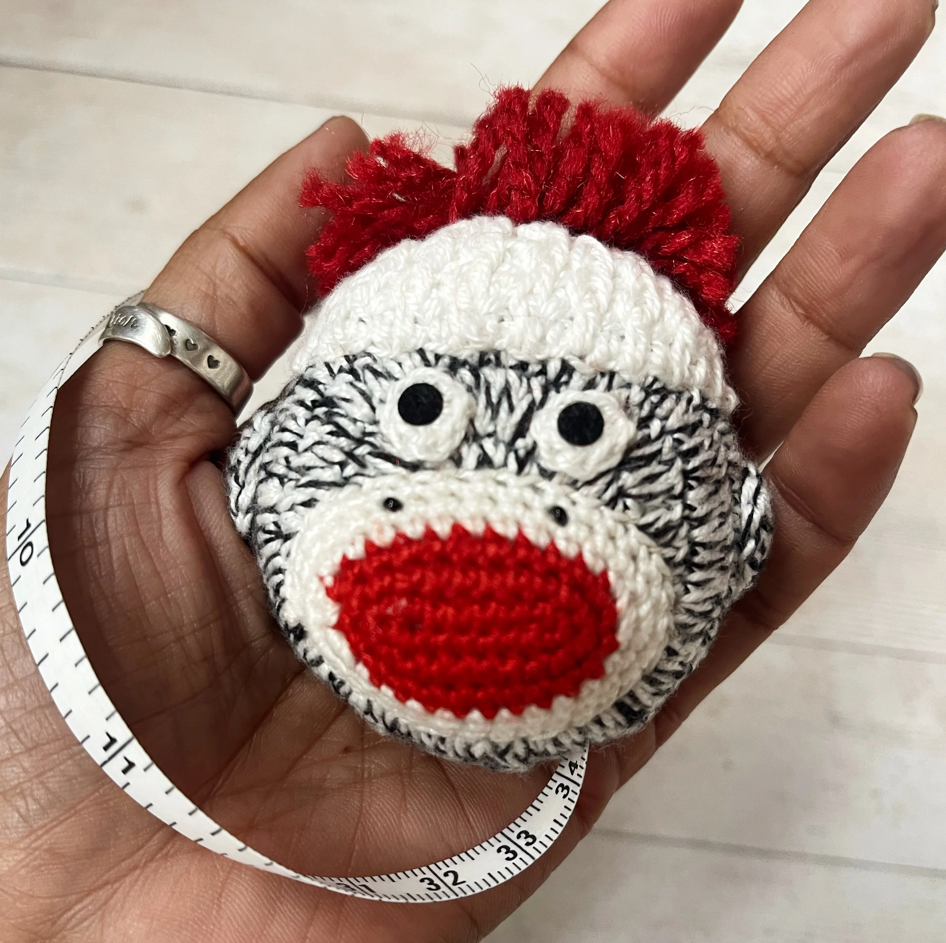 Sock Monkey Tape Measure by Lantern Moon - Image 4