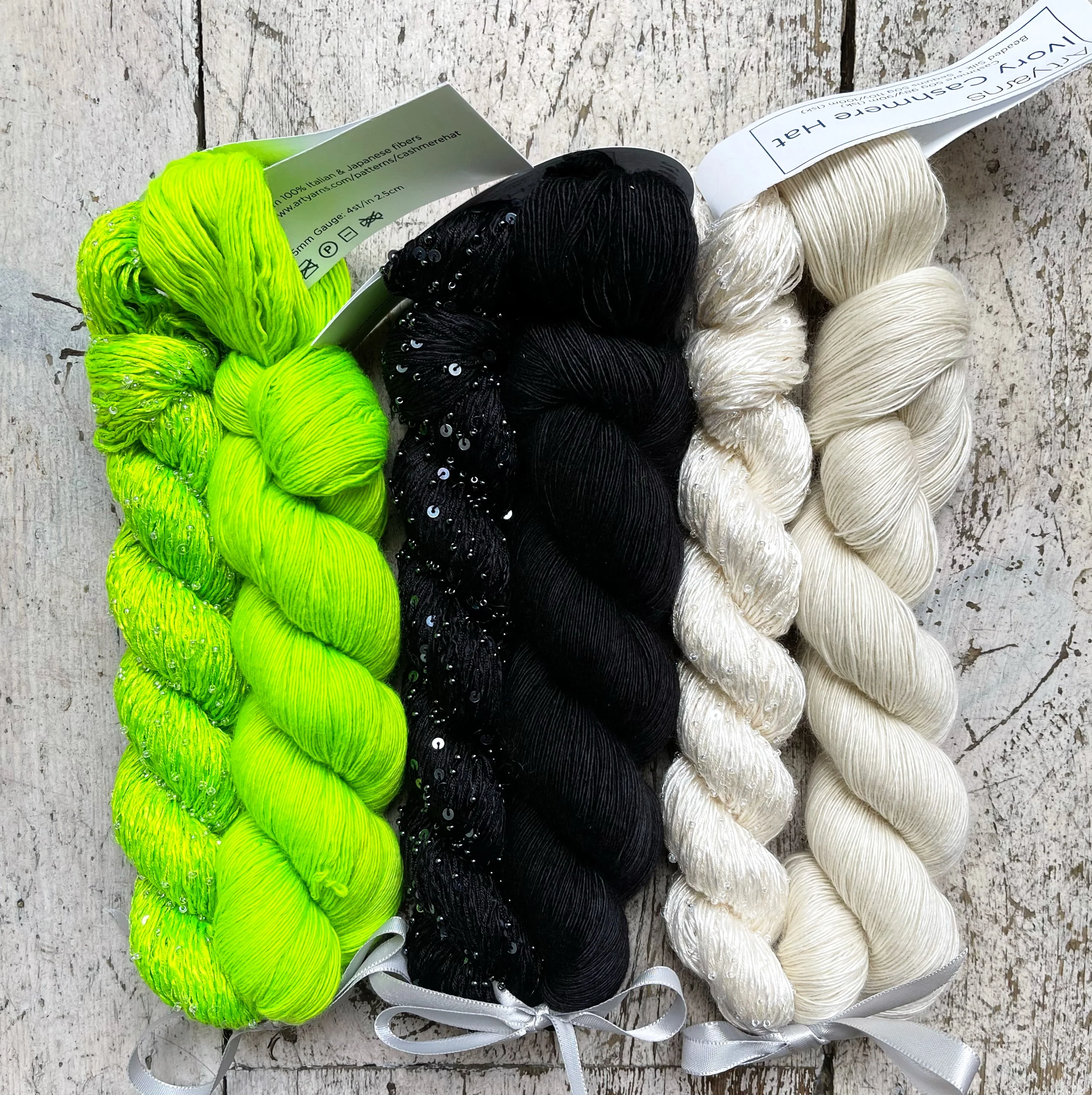 Sparkly Cashmere Hat Kit