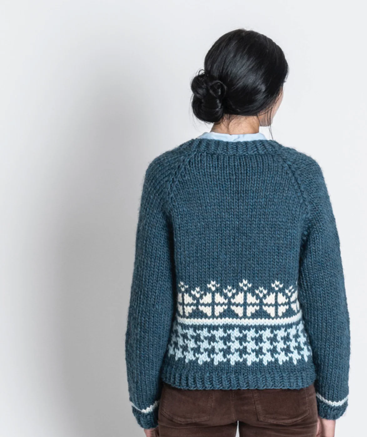 Swansboro Sweater Kit in Woolstok North - Image 13