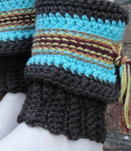 Swift Kick Boot Cuffs Crochet Pattern - Image 2