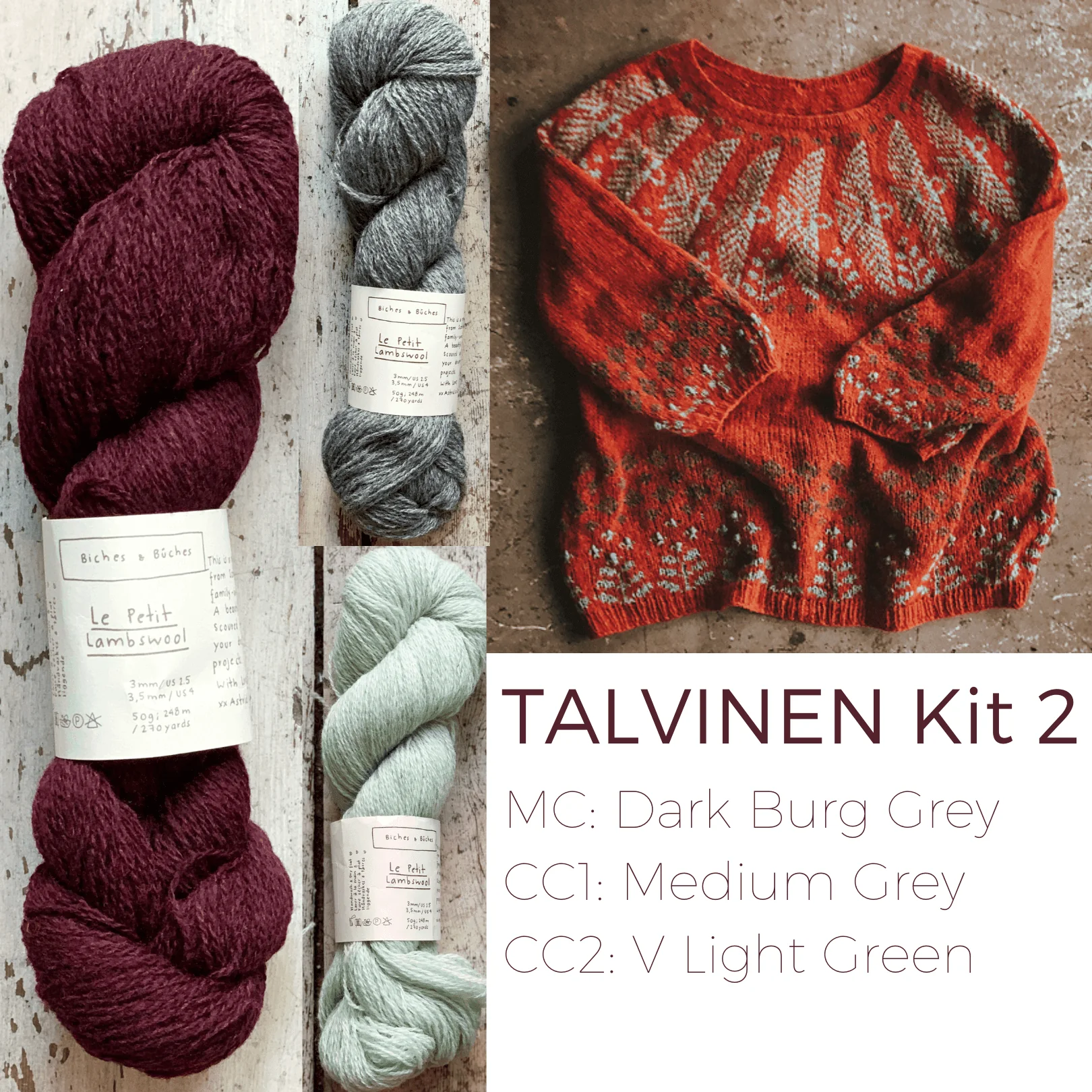 Talvinen Sweater Kit - Image 2