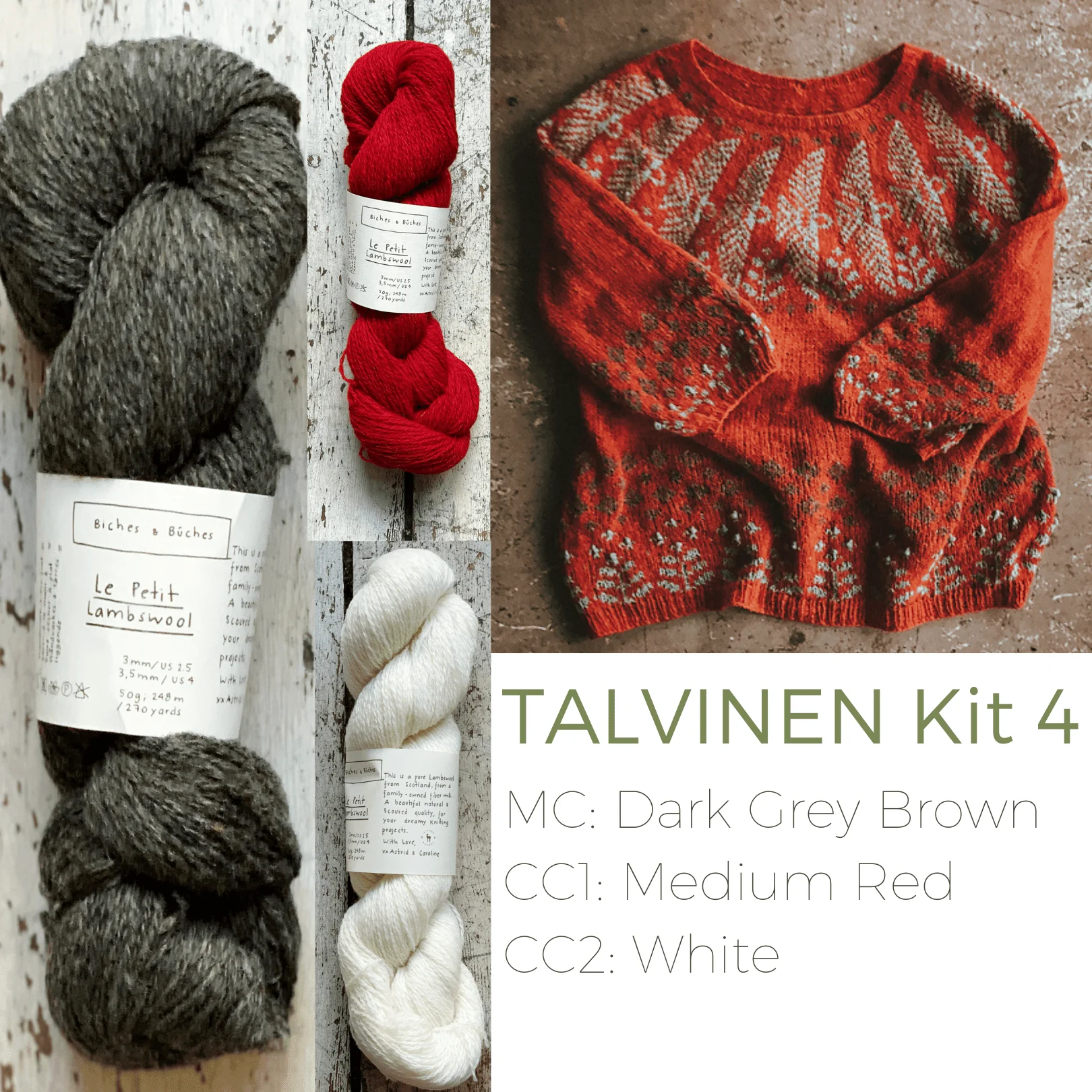Talvinen Sweater Kit - Image 4
