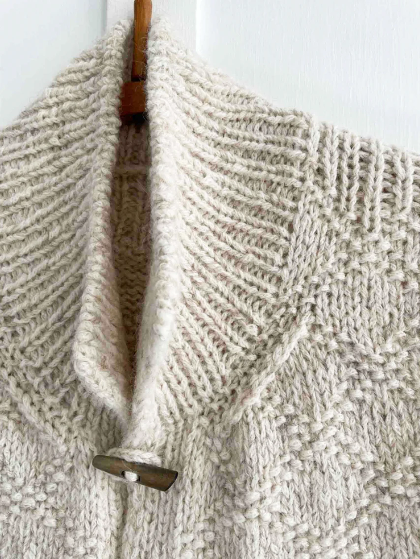 Texture Vest Pattern by Helga Isager - Image 6