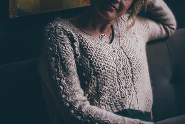 The Daydreamer Sweater Pattern by Andrea Mowry