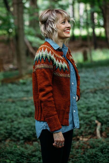 The Throwback Cardigan Pattern by Andrea Mowry - Image 2