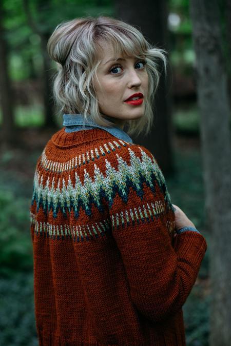 The Throwback Cardigan Pattern by Andrea Mowry - Image 3