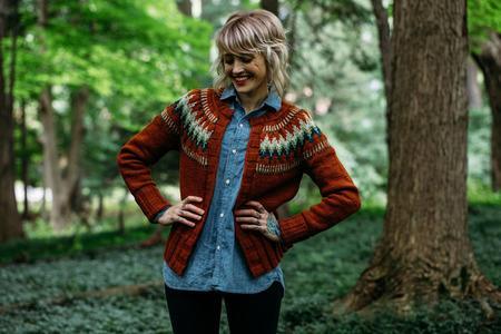 The Throwback Cardigan Pattern by Andrea Mowry - Image 4