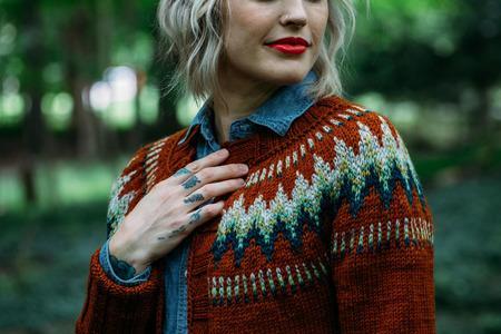 The Throwback Cardigan Pattern by Andrea Mowry - Image 5