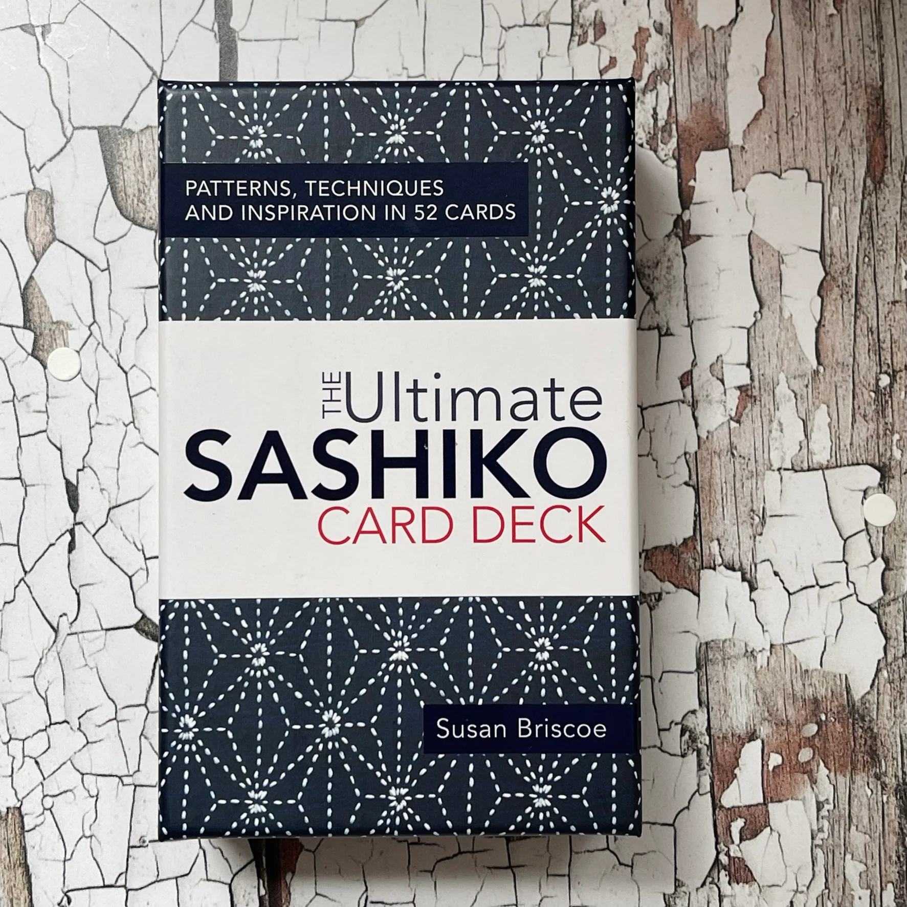 The Ultimate Sashiko Card Deck by Susan Briscoe