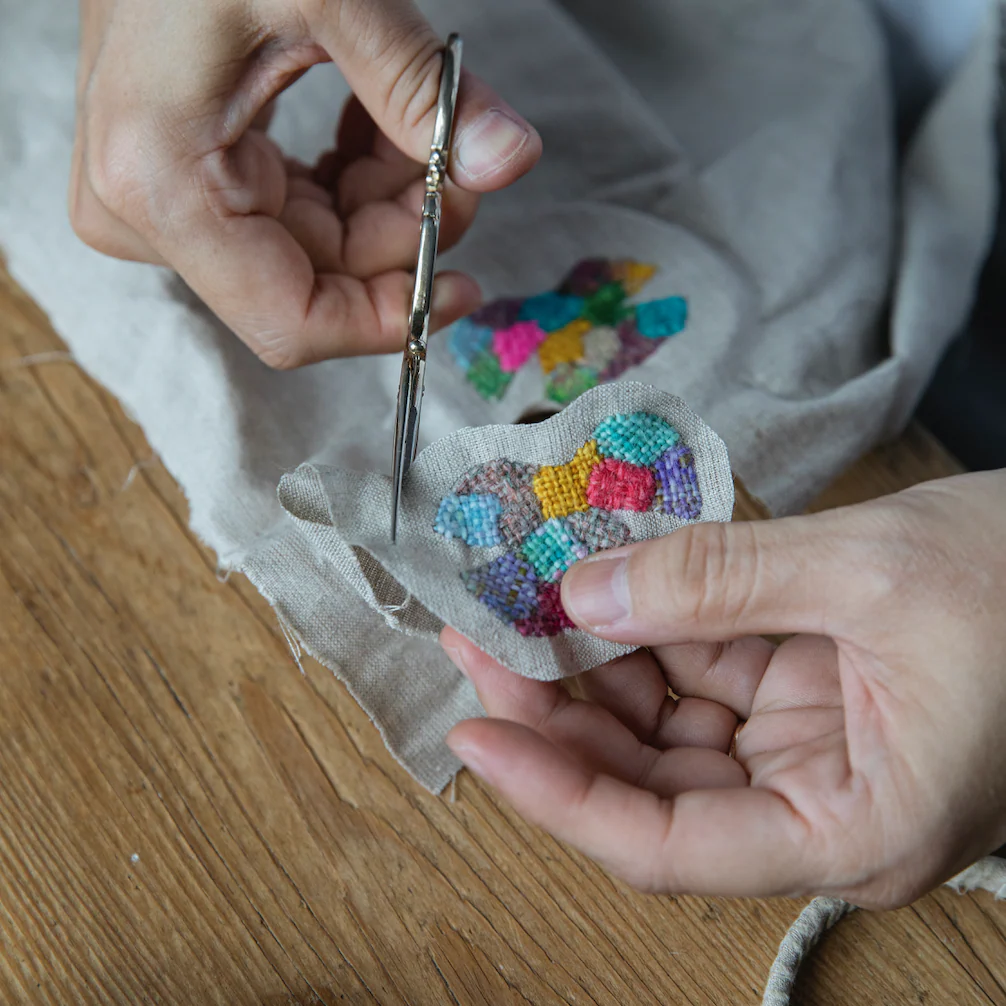 Tiny Friends: A Guide to Mosaic Embroidery by Tomomi Mimura - Image 10