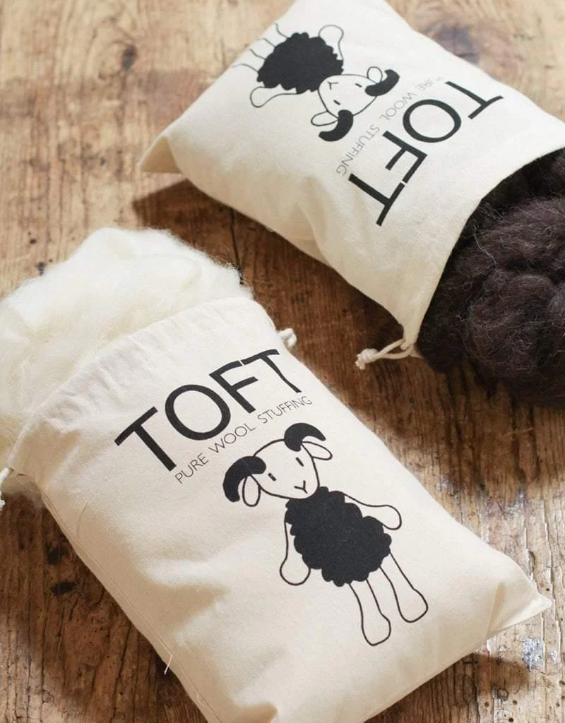 TOFT Pure Wool Toy Stuffing - Light - Image 4