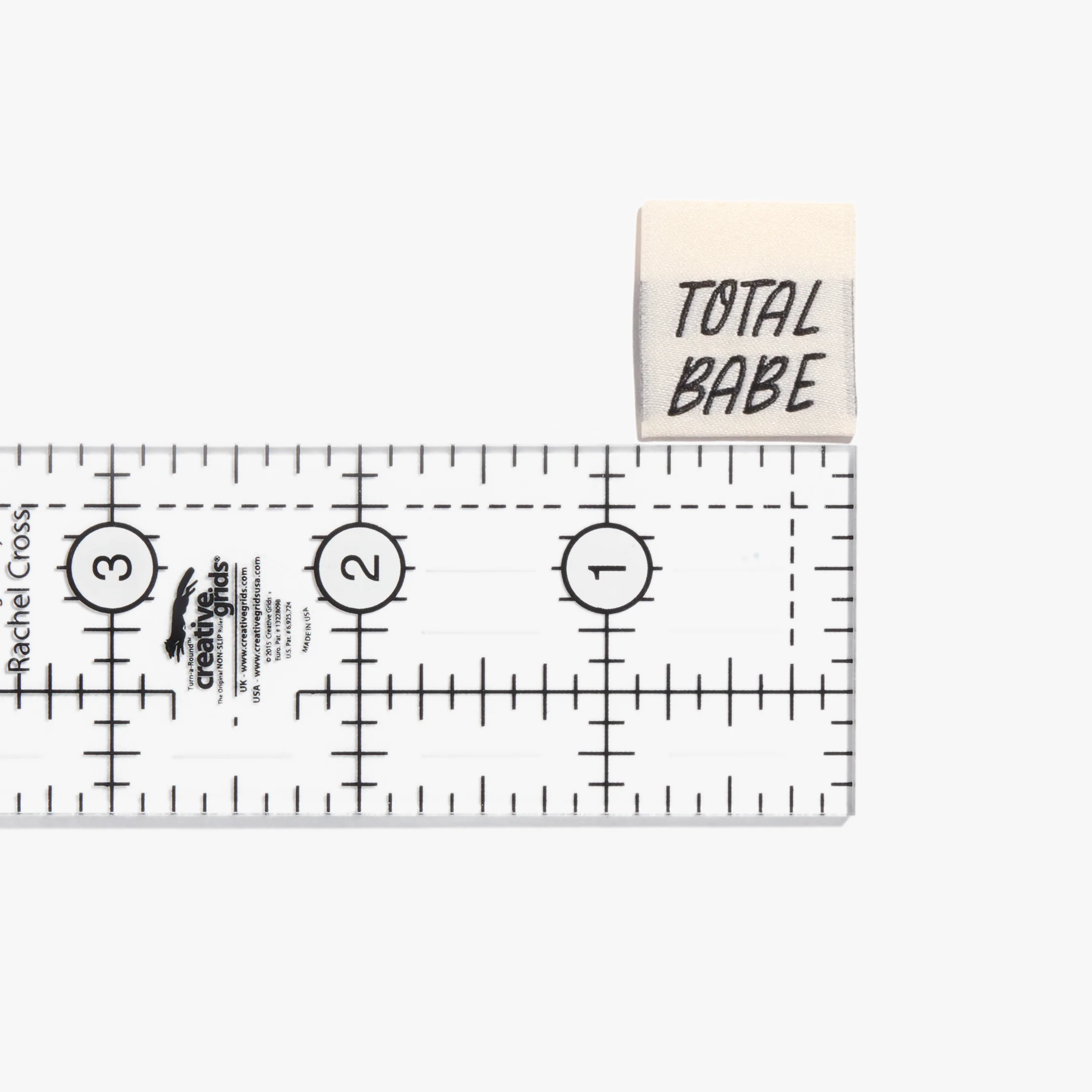 "Total Babe" Woven Labels 10 Pack - Image 3
