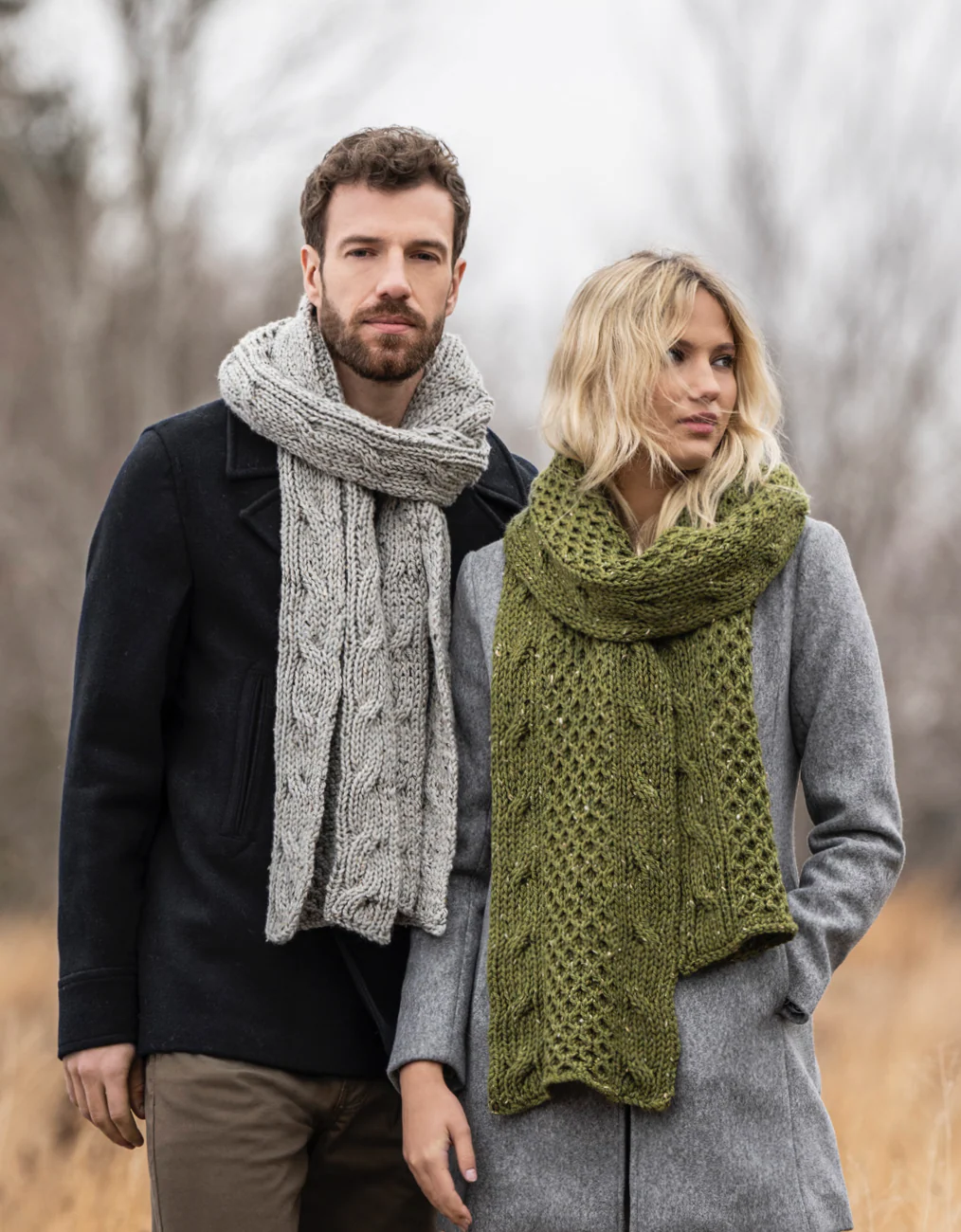 Urbana Scarf Kits with Woolstok Tweed - Image 18
