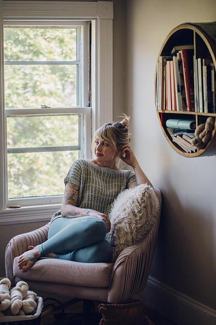 Vellichor Sweater Pattern by Andrea Mowry - Image 5