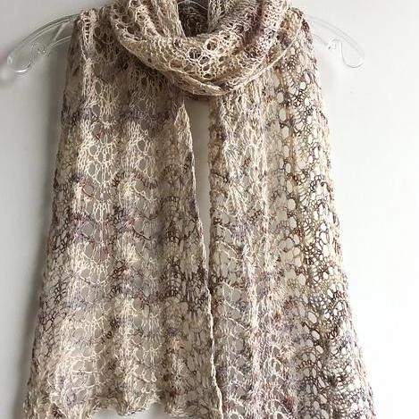 Winter Wonderland Lace Scarf Pattern - Image 3