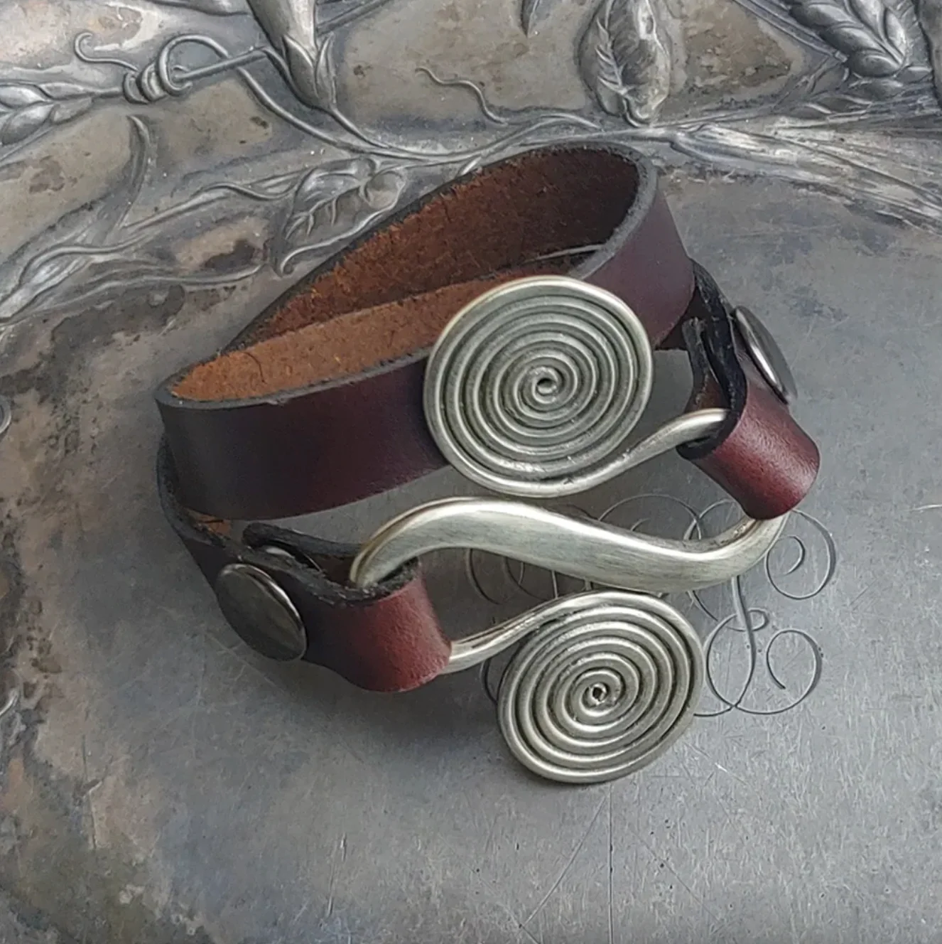Women’s Wealth Double Wrap Cuff - Image 3