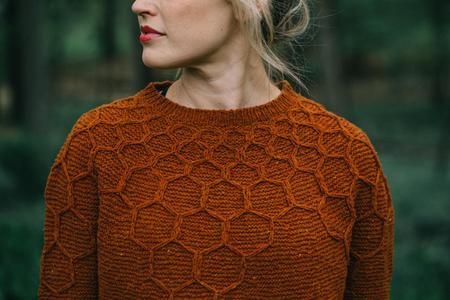 Wool & Honey Sweater Pattern by Andrea Mowry